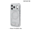 WAKCAS Battery Design Phone Case for iphone 17/16 17 Pro/16 17pro Max Magnetic Anti-fall Full-cover Shell Phone Protective Cover