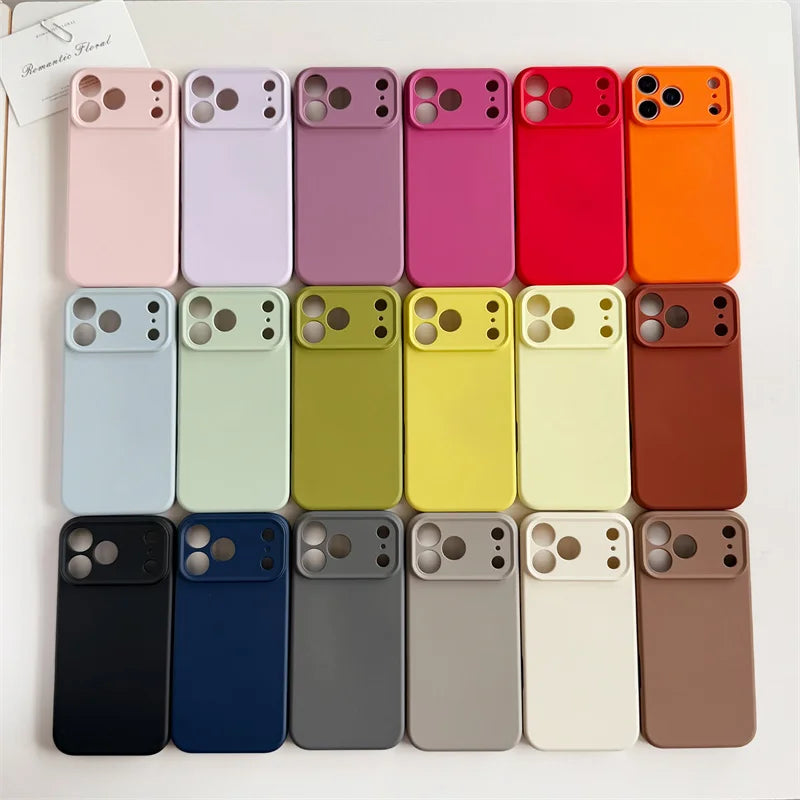 Luxury Liquid Silicone Magnetic Phone Case For iphone 17 Air Pro Max For Magsafe Shockproof Candy Color Soft TPU Back Cover