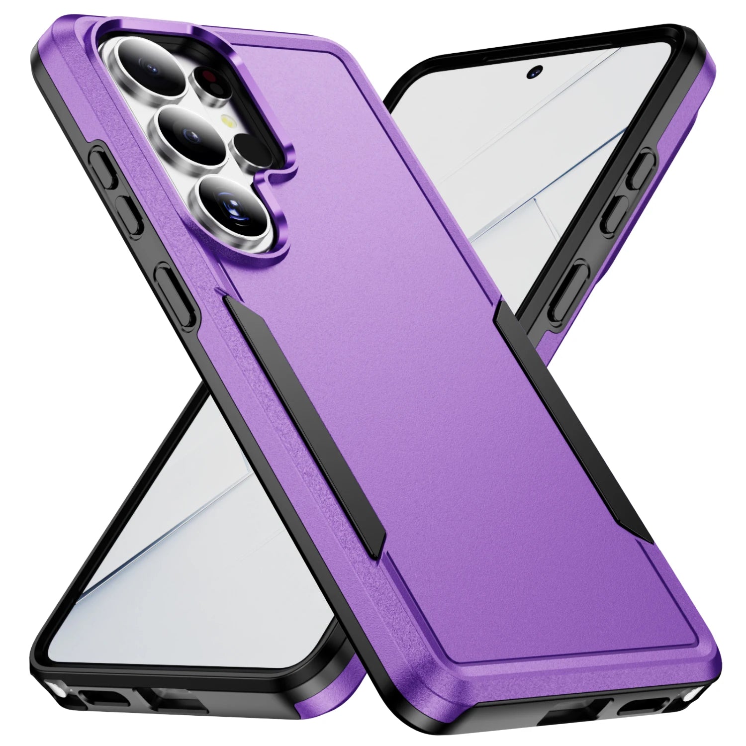 Heavy Case for Samsung Galaxy S26 Ultra A57 5G S25 Plus S24 FE S23 S22 S21 A37 A17 A56 A36 A16 A55 A15 Bumper Armor Back Cover