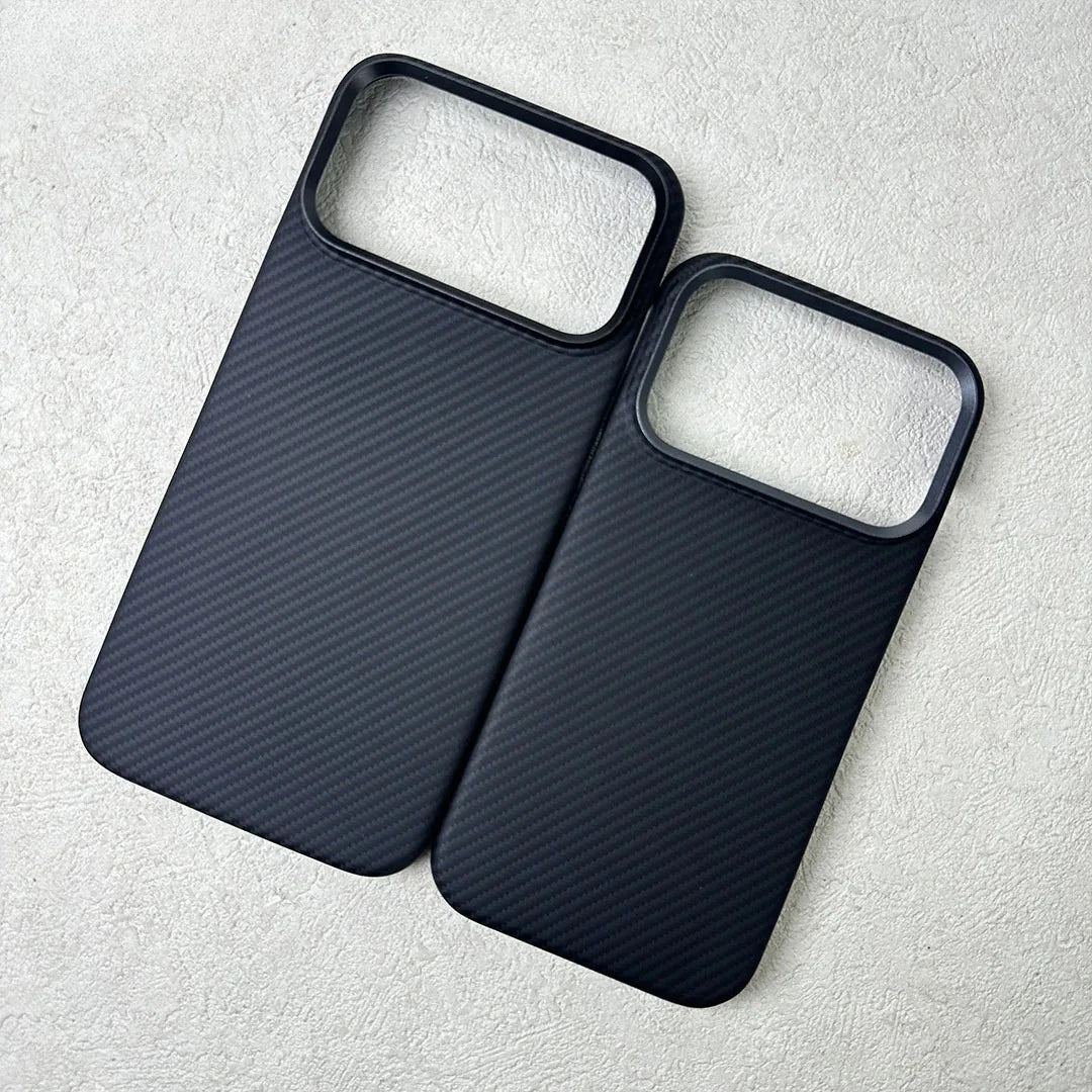 Premium Kevlar Carbon Fiber Case for iPhone 17 Pro Max Air 16 15 Ultra Thin For MagSafe Aramid Fiber Protective Cover
