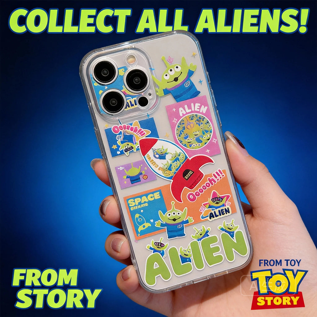 iphone 17 pro max case iphone 17 pro case iphone 17 case samsung s25 ultra case s25 plus case s25 case toy story alien design