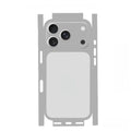 For Apple iPhone 17 16 15 14 iPhone13 Pro Max Full body Wrap Decal Skin 3D Plain color Rear Protective Sticker Film