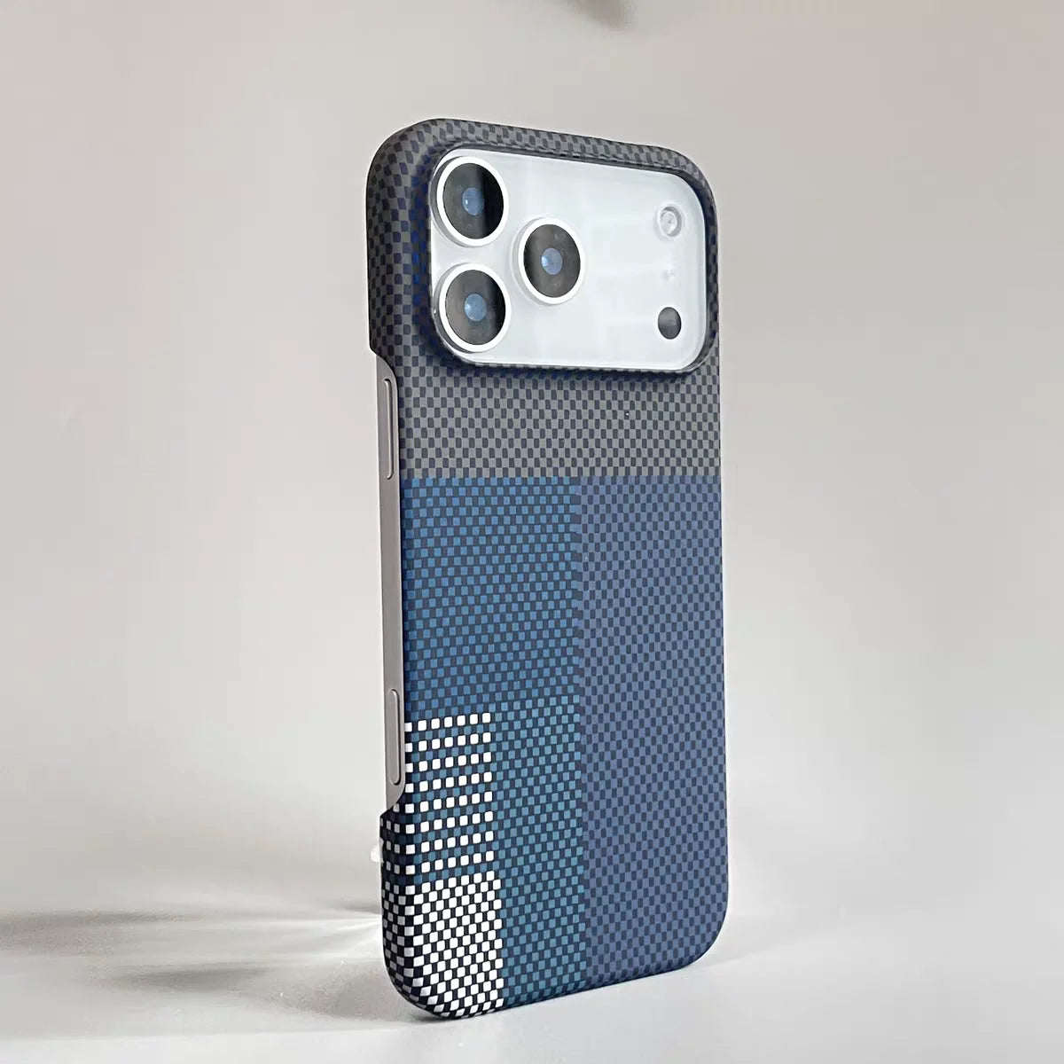 Slim Frameless Carbon Fiber Pattern For Magsafe Magnetic Case For iPhone 17 Air 16 15 14 13 12 Pro Max Plus Plastic Bumper Cover
