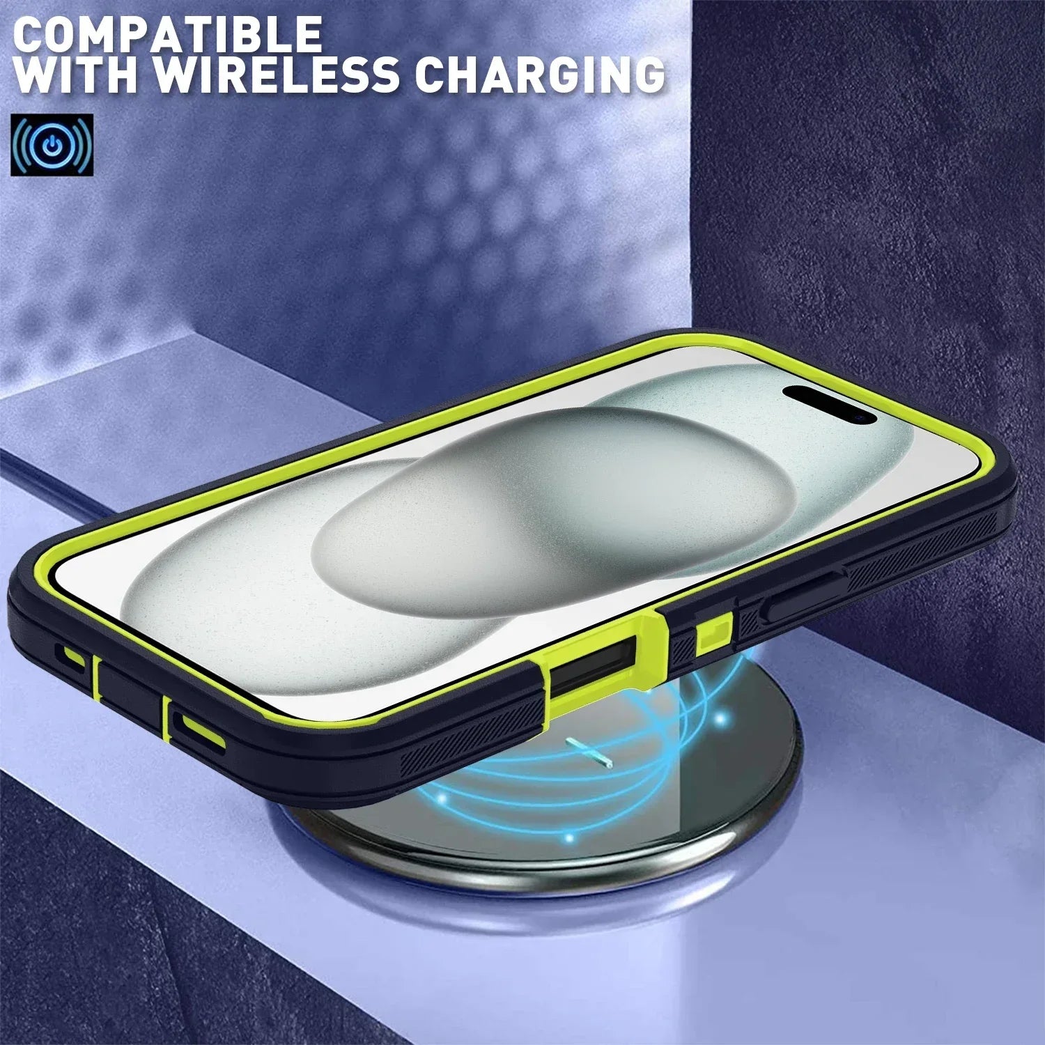 Ott Armor Box Shockproof Defender Case For IPhone 16/15/14/13/12/11 Pro Max - Hard Cover with Clip & Military-Grade Protection