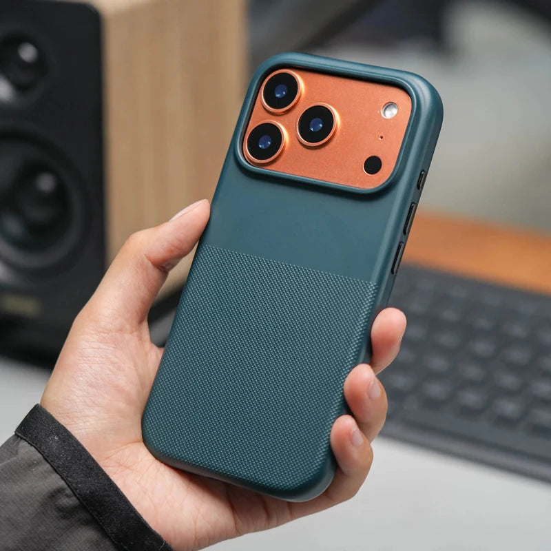 Magnetic Frosted Solid Color Protective Case For iPhone 17 17Pro Max Air Active Touch Camera Button Wireless Charge Matte Cover