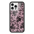 Wildflower Lace Lover Cool Girl Shockproof Phone Case for iPhone 12 13 14 15 16 17 Pro Max Fashion Flower Anti-Fall Back Cover﻿﻿