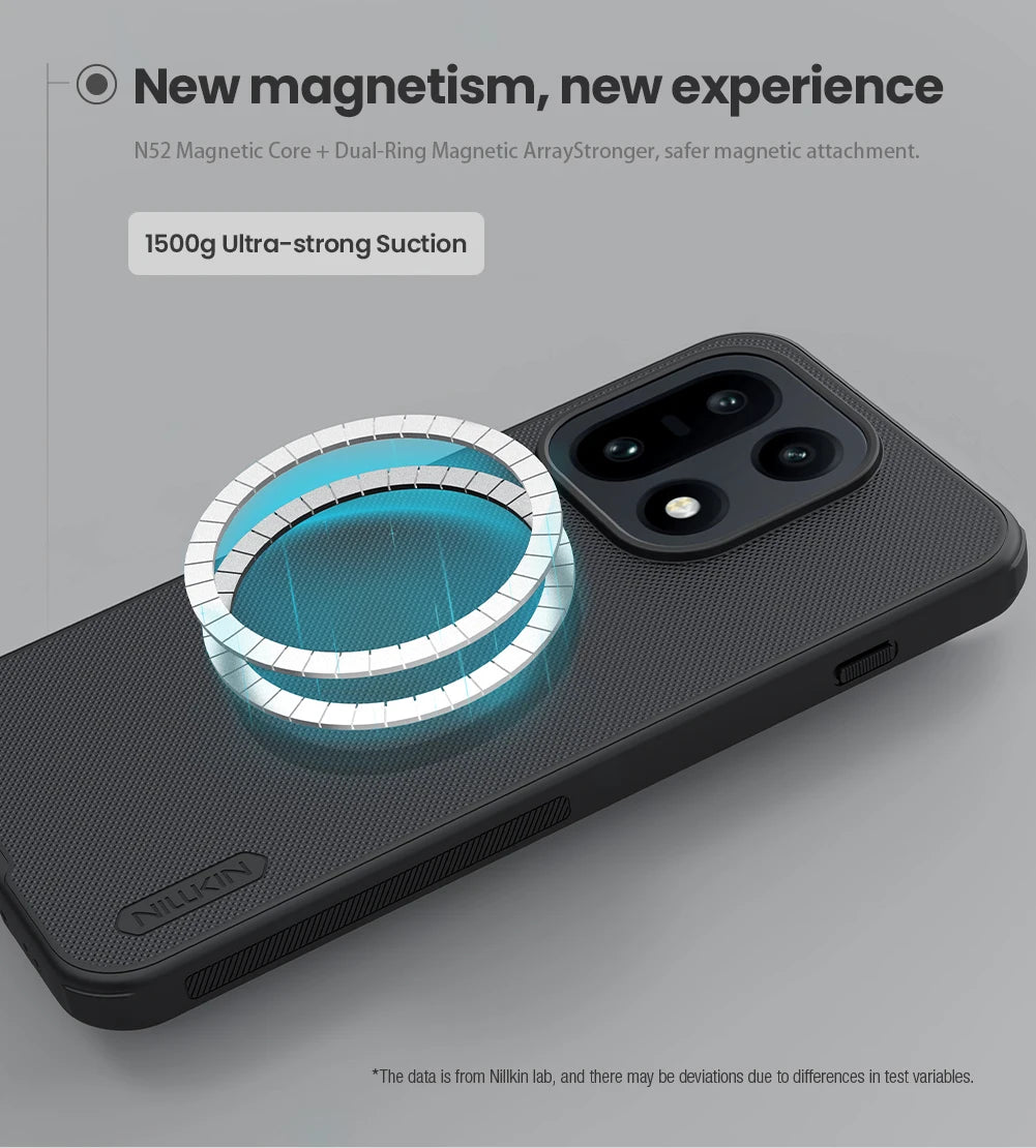 NILLKIN For Oneplus 15 Case Fitted Case Magnetic Super Frosted High Quality Shield Matte PC Cover For Oneplus 15