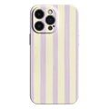Phone Case For iPhone 17 16 15 14 13 12 11 Pro Max Air 16e 7 8 Plus XS Max X XR Purple Stripe Hard PC Bumper Cover Coque