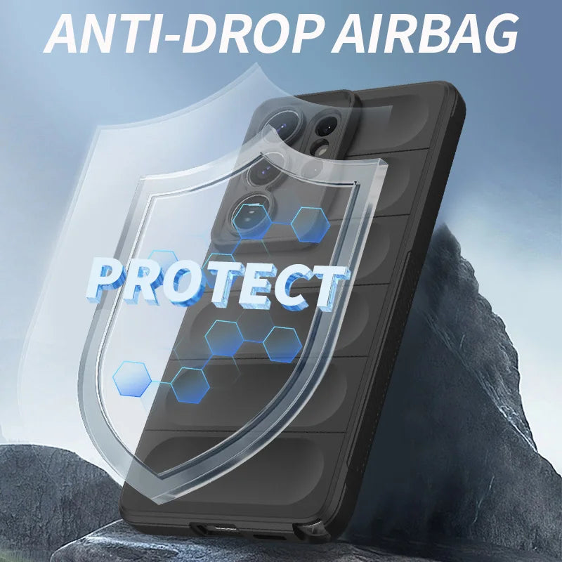 Flexible Silicone Bag Case for Samsung Galaxy S26 Ultra S25 FE S24 S23 Plus S22 S21 Ultra S 26 25 Mobile Phone Cover