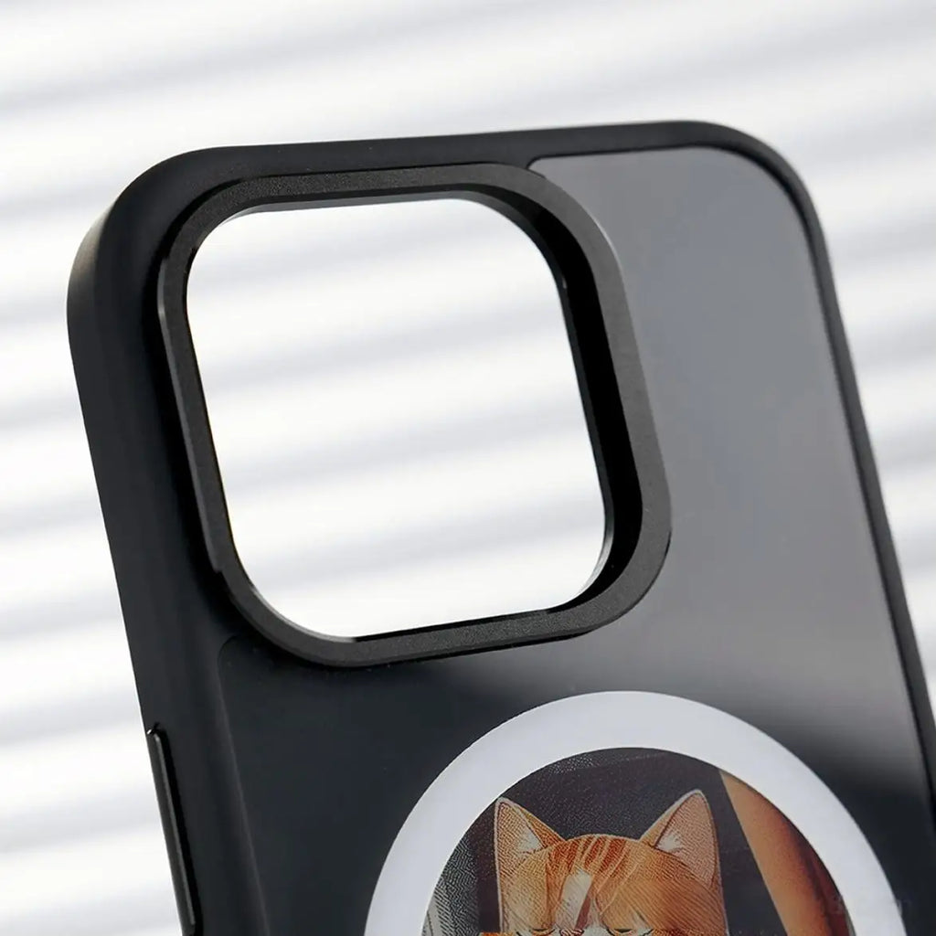 NFC Memory Phone Case with magsafe for iphone 16/17 promax 3.97-inch E-ink screen image transmission Syncing Case