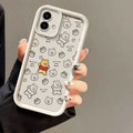 Cute Baby Winnie The Pooh Case for Motorola Moto G06 G56 G86 G96 G100 Edge 60 70 Fusion 50 Pro 40 Neo G85 G84 G75 G53 G60 Cover
