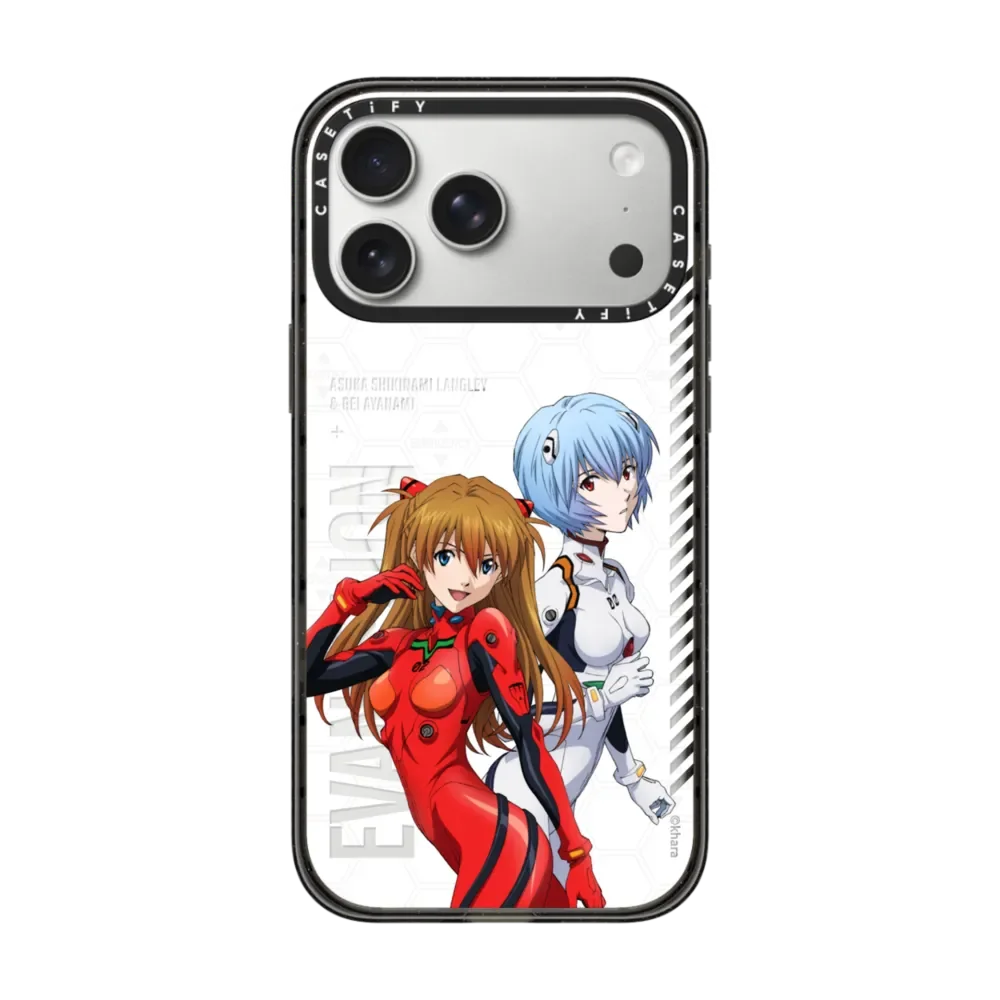 CASETiFY Neon Genesis Evangelion EVA Cartoon Series Magnetic Drop-proof Case for iPhone 13 14 15 16 17 Pro Max Air Plus Protect