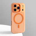 Matte Transparent Candy Colour Magnetic Phone Case For iPhone 11 12 13 14 15 16 Pro Max 17 Pro Max Air 11 Shockproof Soft Cover