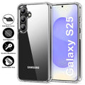 Shockproof Soft Slim Transparent Protective TPU Bumper Case Cover For Samsung S25 Edge S24 S23 FE S22 S21 Ultra S20 Plus Case