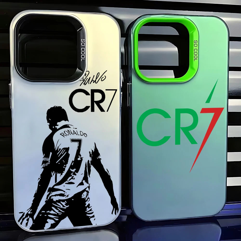 Super Cool Soccer SuperStar Phone Case For iPhone 17 16 15 14 13 12 11 Pro Max XR XS MAX 7 8 PLUS MINI INS Anti Fall Matte Cover