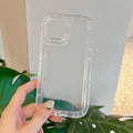 Airbag Shockproof Phone Case For Samsung S25 Ultra S24 Plus S23 FE A56 A55 A36 A35 A15 A14 A73 A04s Clear Soft Silicone Cover