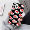 Georgia Flag Phone Case For iPhone 17 Air 16 15 14 13 12 11 Pro Max Plus Max Cover Shell coque