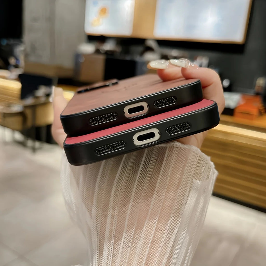 Retro Deer Pattern Leather Matte Shockproof Case For iPhone 16E 15 14 Plus 11 12 13 16 Pro Max XS XR Suede Bumper Silicone Cover