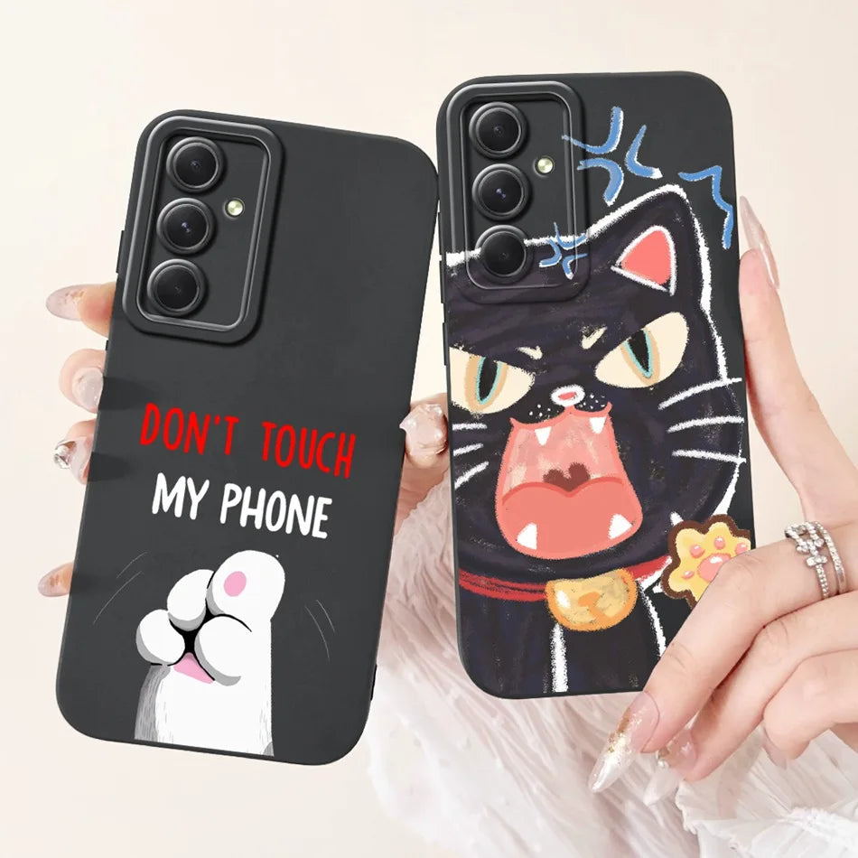 For Samsung Galaxy S23 FE S23 5G Cute Panda Rabbit Cartoon Case For Samsung S 23 23FE Shockproof Soft Silicone Phone Cases