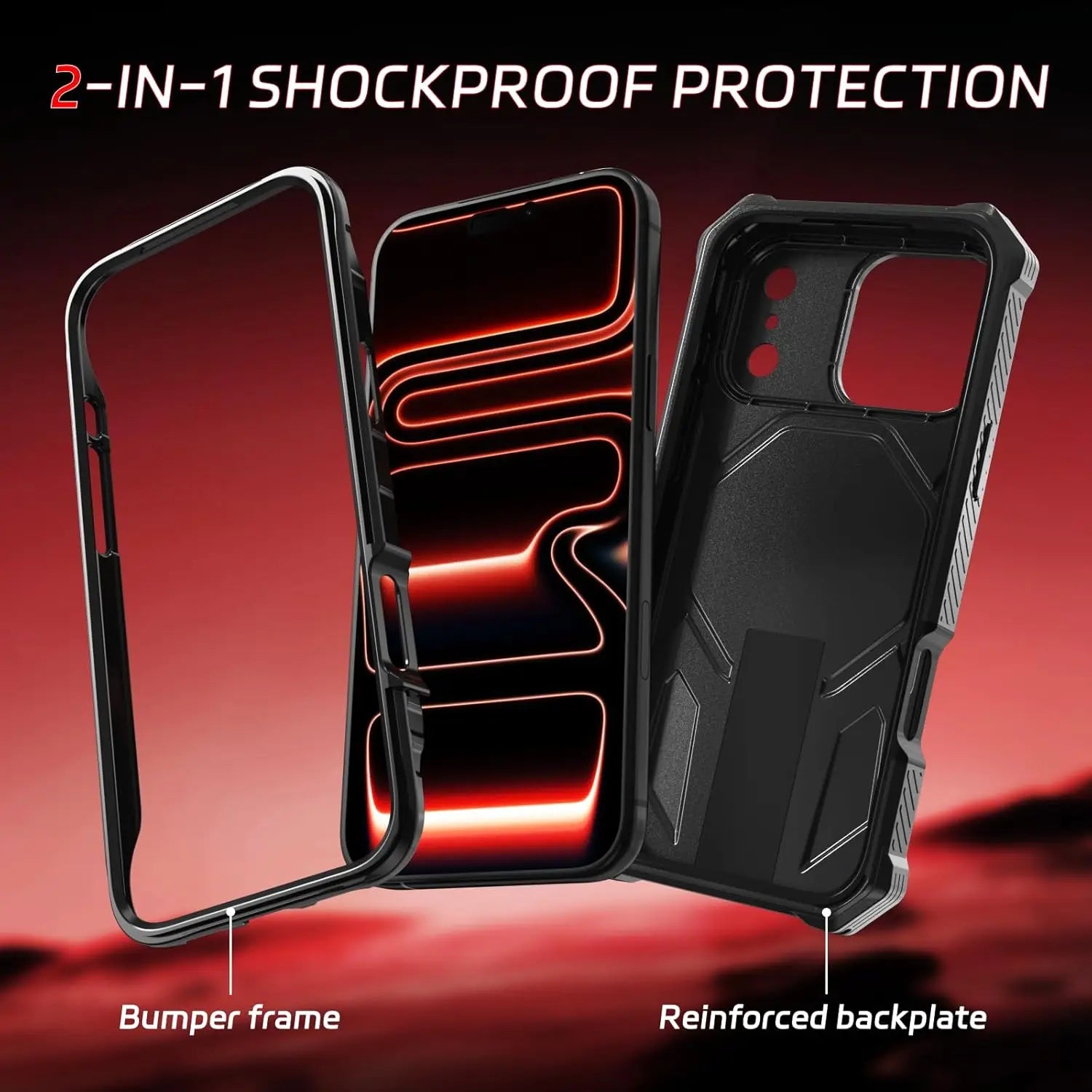 Magnetic Military Case For iPhone 17 Pro Max 16 Pro Max 15 14 Grade Protectio Shockproof Heavy Shock Absorption Protective Cover