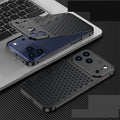 Metal Cooling Hollow Aluminum Phone Case For iPhone 17 Pro Max Aroma Diffuser Heat Dissipation Cover Funda For iPhone 17 Pro