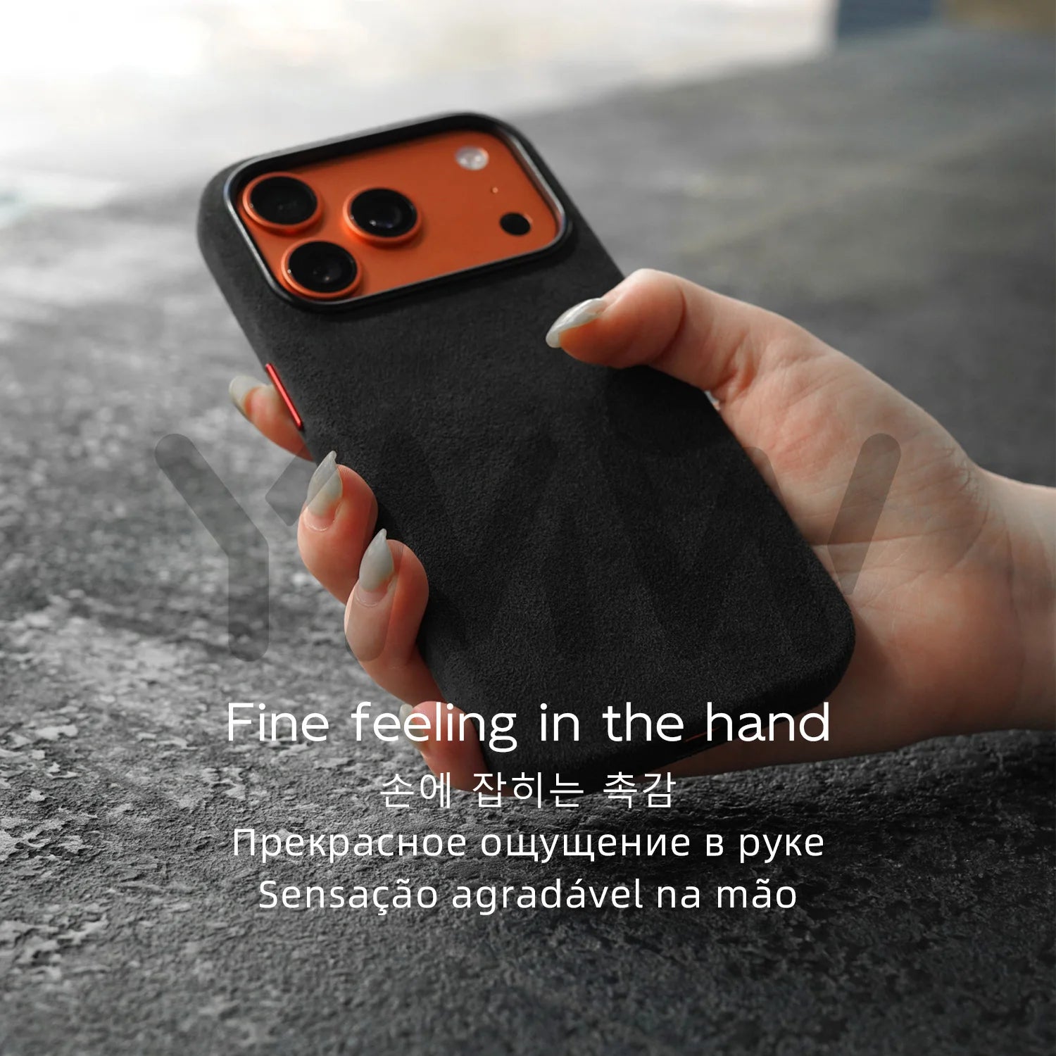 Magnetic for ALCANTARA Case for iPhone 17 16 Pro Max 15 14 Luxury Suede Leather Supercar Phone Cases Camera Button Cover