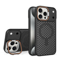 Invisible Bracket Heat Dissipation Stand Case for iPhone 17 16 15 14 Plus 13 12 11 Pro Max Cooling Breathable Magnetic Cover