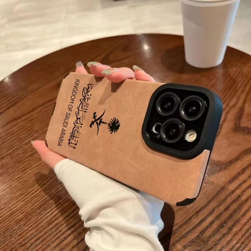 Kingdom Of Saudi Arabia Flag Phone Case for iPhone 17 16 15 14 13 12 11 Pro Max 17 Air 16E Plus XR XS Max Shockproof Soft Cover
