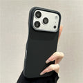 Matte TPU Half Pack Design soft silicone phone case for iPhone 17 16 15 14 13 12 11 Pro Max Plus shockproof back cover