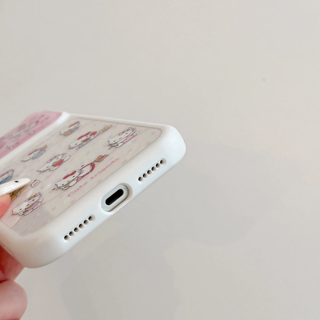 Cute Cartoon Y2K Hello Kitty Mobile Phone Case for IPhone 17 Pro Max 17 Pro 16 Pro Max 17 16 15 Pro Max Phone Case