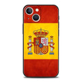 Spain flag Phone Case For iPhone 17 Air 16 Plus 13 15 14 12 11 Pro MAX 7 8 SE Soft TPU Shockproof Cover Funda