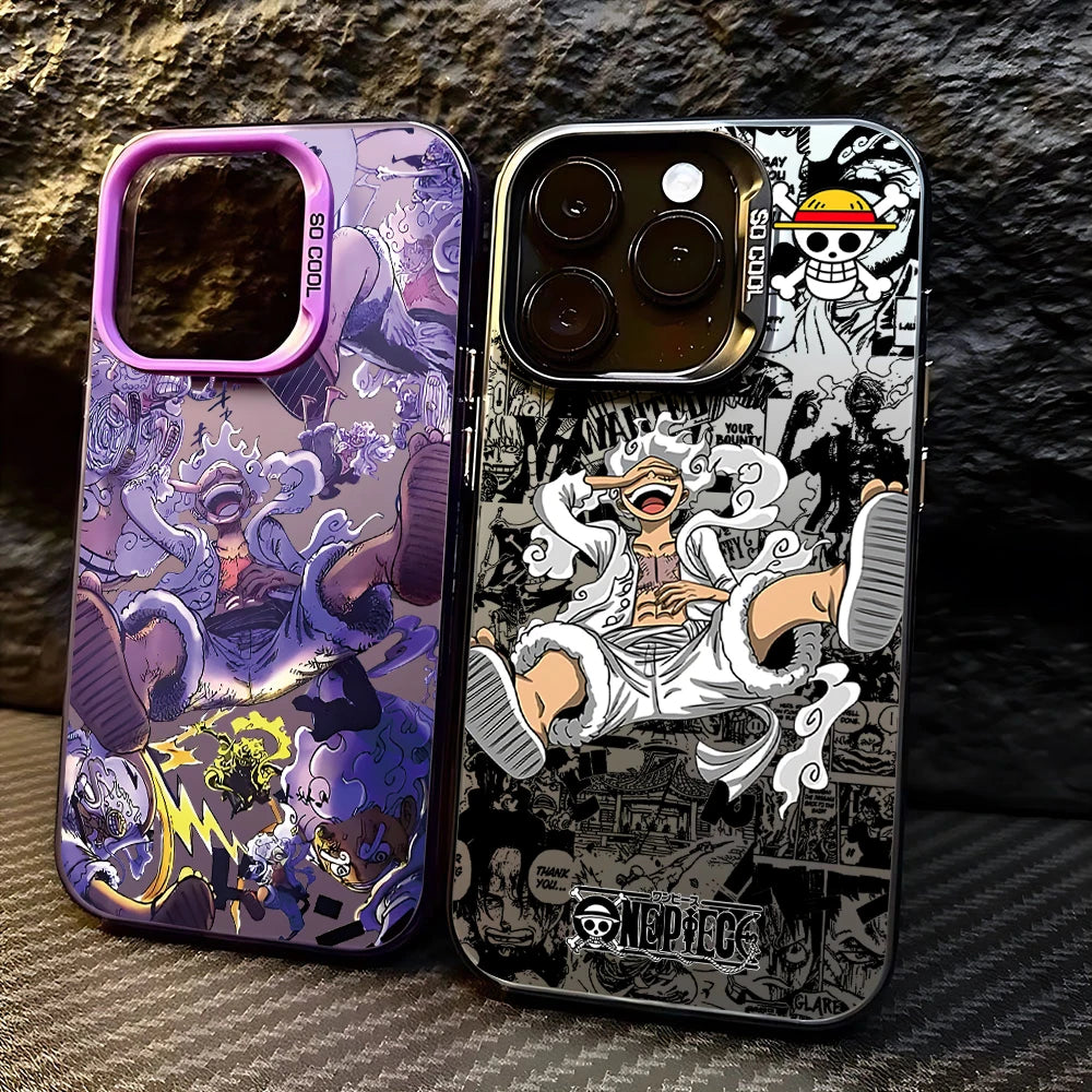 Anime Ones Pieces Luffys Cool Phone Case For iPhone 17 17e 16e 16 15 14 13 12 11 Pro Max Air Plus Anti Fall Matte Back Cover