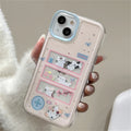 INS Korean Cute Flower Cat Bow Phone Case For Samsung Galaxy A55 A35 A25 A15 A05s A54 A24 A14 A06 A13 A53 A33 A23 4G 5G Cover