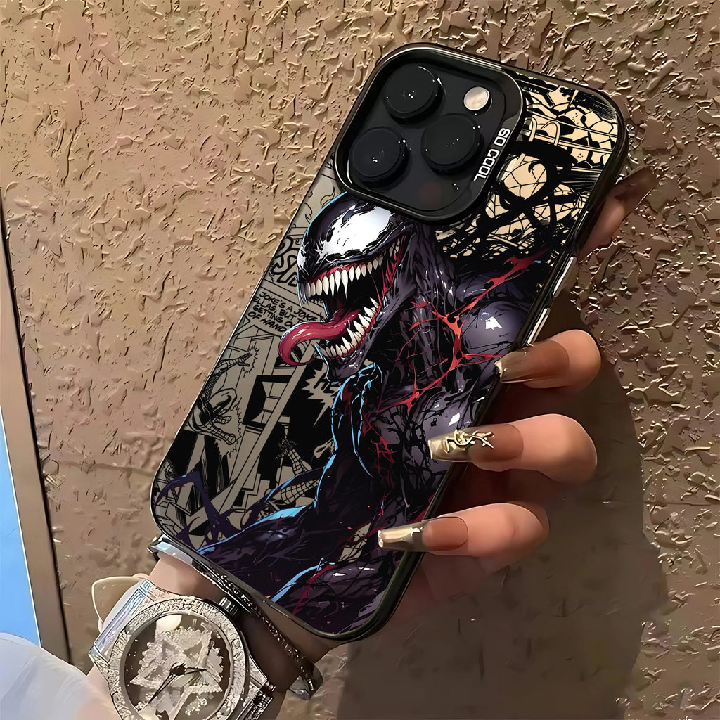 Cool Black Venoms Phone Case for Oppo Realme 15 14 13 12 11 10 9i 8 8i C75 C65 C63 C55 C53 C35 C33 C20 C21Y C15 C21 Pro Plus 5G