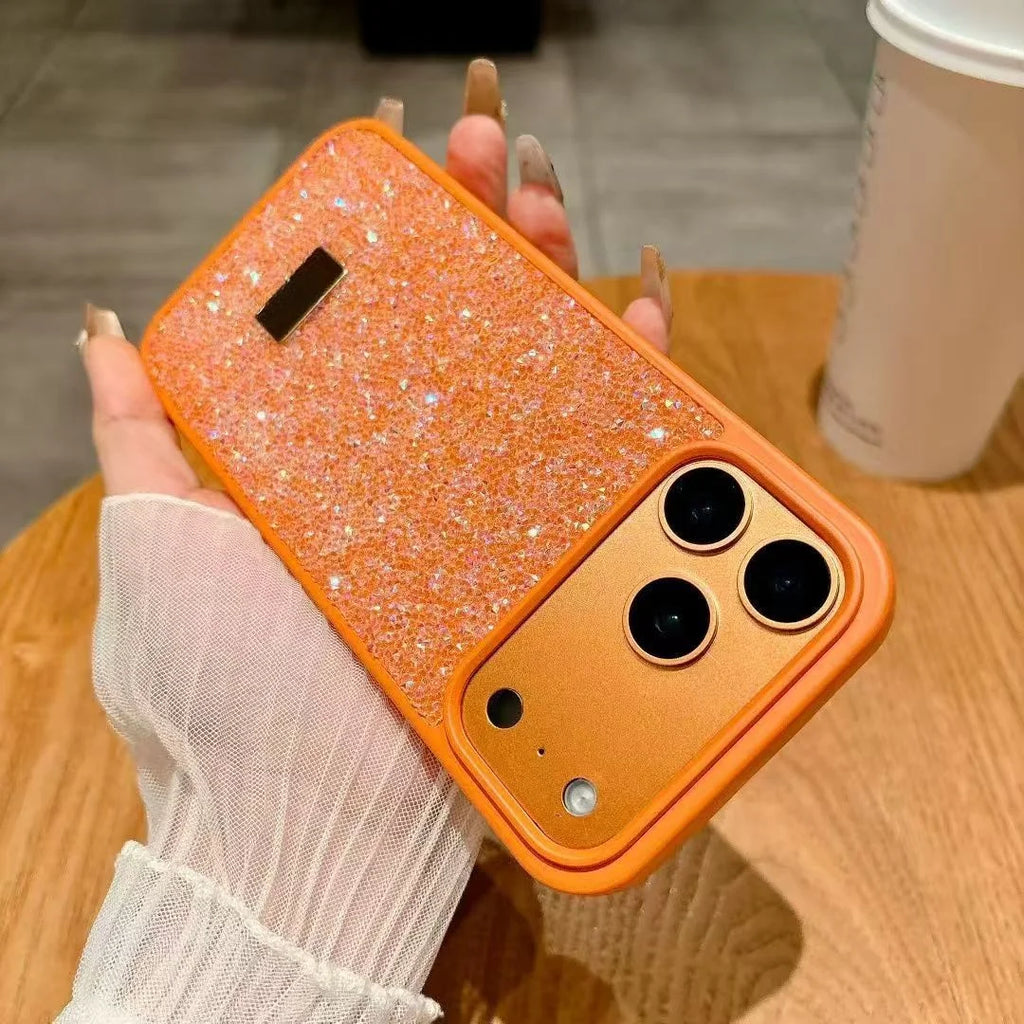 For Apple iphone 17 Pro Max Case fashion Bling Glitter Protective Back Cover case for iphone 16 15 14 13 12 Pro Max 17Plus shell