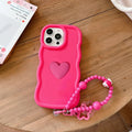 3D Love Heart Wave Border Soft Case For Honor Magic 5 6 7 Lite 5G Honor Play 30 50 Plus X9C X8C X7C 9X 8A Pro Back Cover