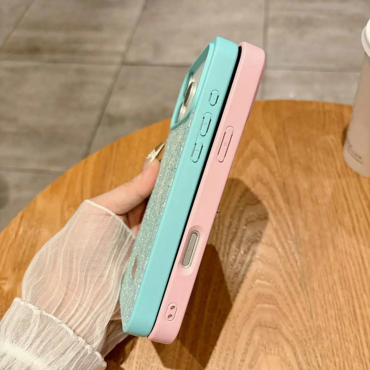 For Apple iphone 17 Pro Max Case fashion Bling Glitter Protective Back Cover case for iphone 16 15 14 13 12 Pro Max 17Plus shell