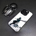 C-Cris MJ Singer Phone Case For iPhone 17,16,15,14,13,12,11 Plus,Pro Max,Colored Silver Phone Case