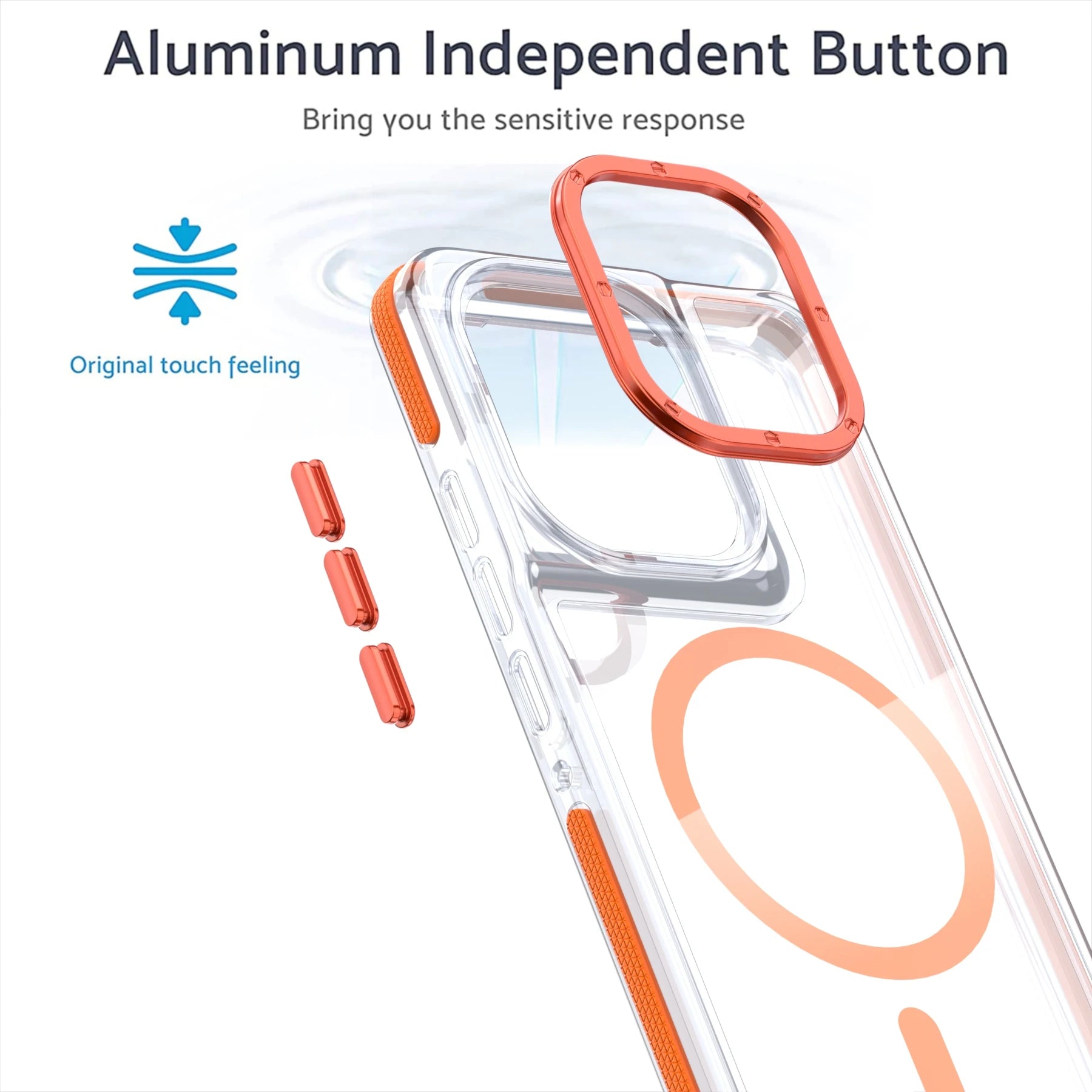 Luxury Shockproof Magnetic Transparent Case for Motorola Moto G stylus 2025 2024 G5G G Play GPower 2025 2024 For Magsafe Cover