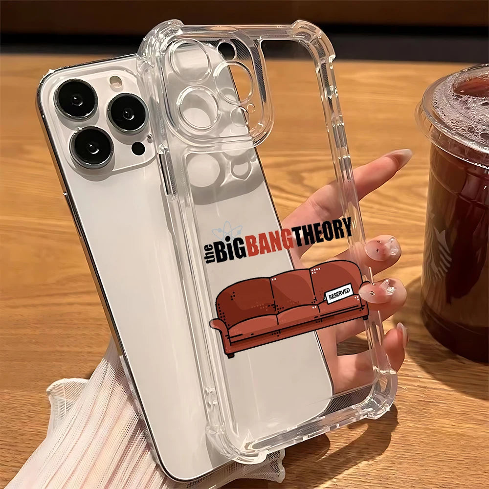 The Big Bang Theory tv show Phone Case For Xiaomi Redmi 14C 13C 12C K50 K40 Note 14 13 12 Pro Plus 4G 5G Anti Fall Clear Cover