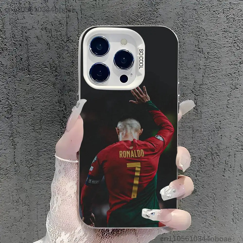 2026 WC POR P-Portugal Phone Case For iPhone 17,16,15,14,13,12,11,Pro,Max,Plus Shockproof Cover
