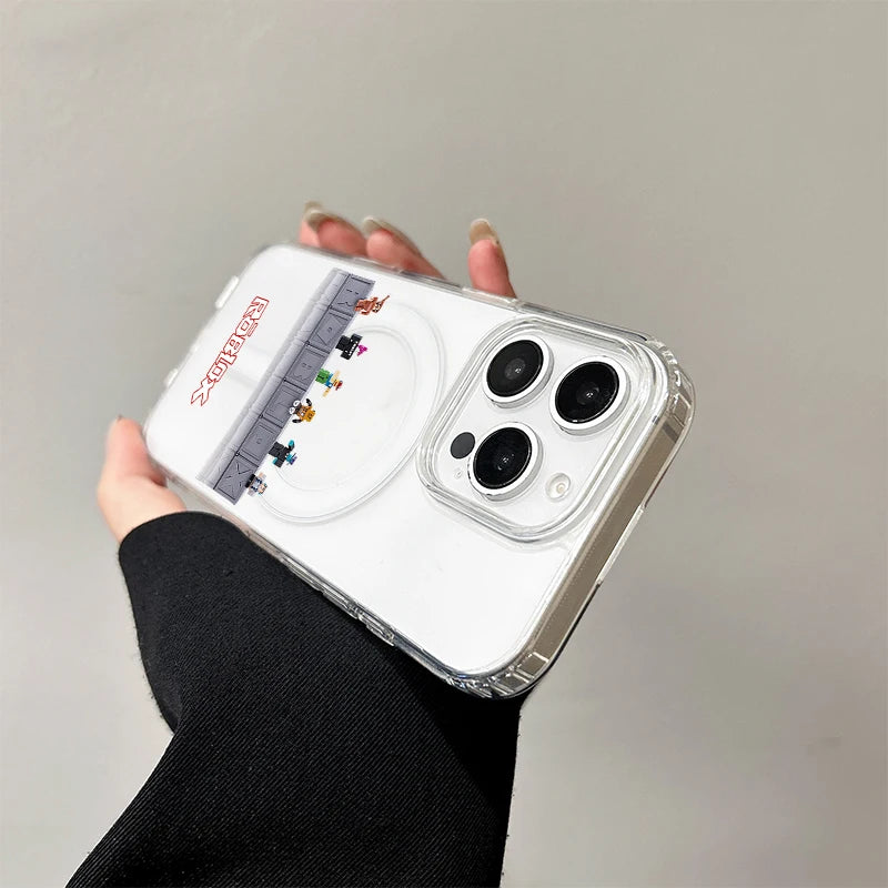 R-Robloxes Magnetic Case for Samsung Galaxy S26 Ultra S25 Edge S24 Plus S23 FE A57 A56 A55 A54 A36 A35 A17 A16 A15 A07 A06 Cover