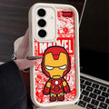 Cute Ironman Deadpool Spiderman Marvel Case For Samsung Galaxy S26 S25 Ultra S24 S23 Plus S22 S21 S20 FE Protection Phone Cover