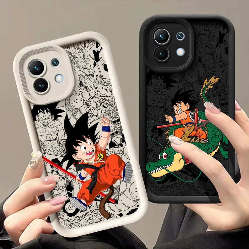 Anime Gokus Silicones Phone Case For Xiaomi Redmi Note 15 14 13 12s 12 11 10 9s 9 8 7 A5 Pro Plus 4G 5G Soft TPU Back Cover