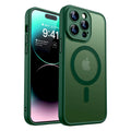 Matte Translucent Case For iPhone 17 16E 16 15 14 13 12 11 Pro Max Plus iPhone16 for Magsafe Mag Safe Wireless Charge Back Cover