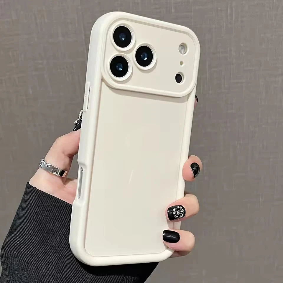 Shockproof Soft Silicone Cover Phone Case For iPhone 16 promax 17 15 14 Pro Max 13 12 11 XS XR 7 8 Plus Candy Color Matte Funda