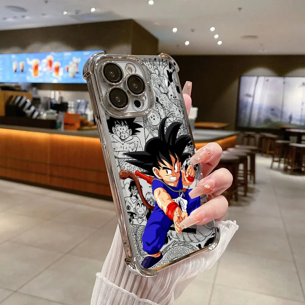 Kid Gokus D-Dragons B-Balls Cartoon Case For Xiaomi 17T Pro 15T 14T 15 14 13 Poco F5 F7 F8 Ultra M7 M8 X5 X6 X7 X8 Pro Max Cover