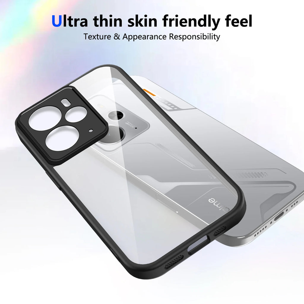For Realme 14T Case Realme 14 5G Phone Case Realme 14t Cover Realme 14 5G Air Cushion Silicon Bumper Clear Matte Back Cover Hard