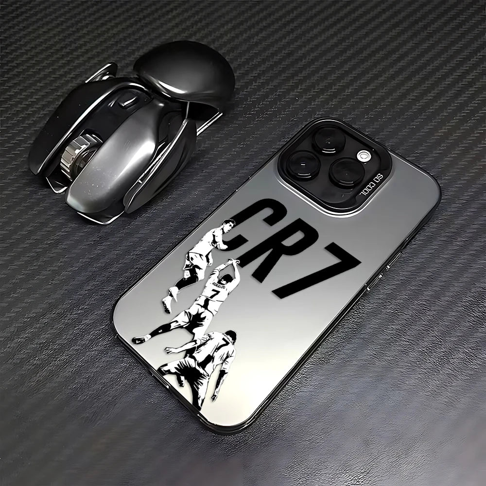 Football Star CR7 Phone Case for Samsung Galaxy S26 S25 S24 S23 S22 S21 S20 Note20 FE Ultra Edge Plus 5G Anti Fall Matte Cover