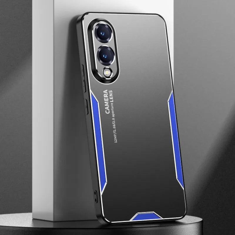 For Samsung Galaxy S25 Edge Case Metal Aluminum Protecting Lens Frost Prevent Fingerprints Metal+TPU Cover For Samsung S25 Edge